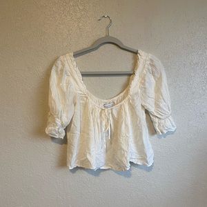 Urban outfitters white blouse